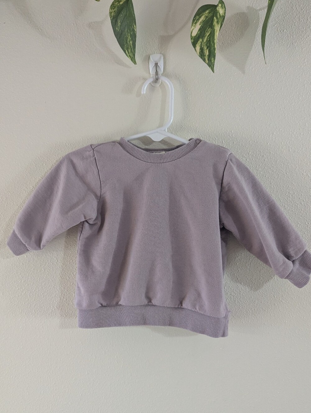 Purple Crewneck Sweatshirt